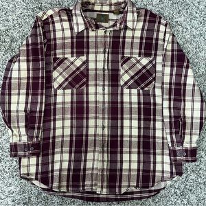 Vintage St Johns Bay Flannel Button Down Shirt